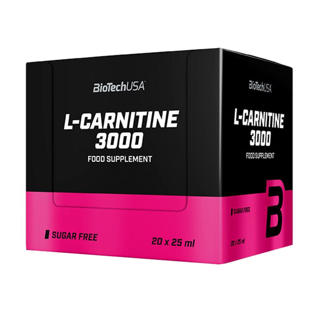 L-Карнітин BioTechUSA L-Carnitine 3000 Апельсин, в рідині, 20*25 мл